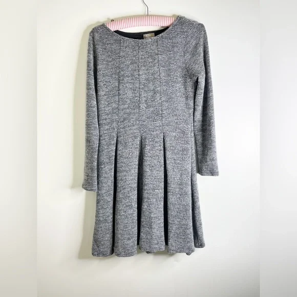 Anthropologie | Dresses | Anthropology Dolan Left Coast Gray Piper Pleated  Dress Sz Small | Poshmark